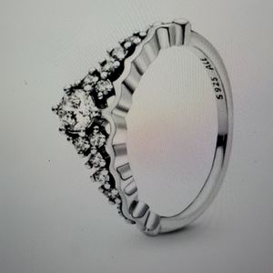Pandora Fairy Tale Tiara Wishbone Ring